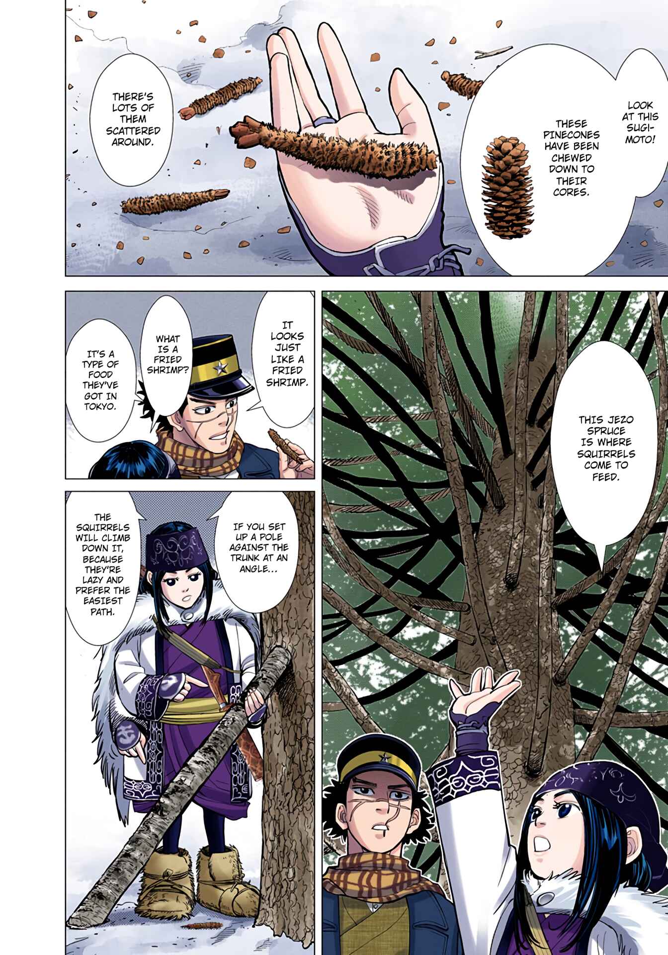 Page 2 Chapter 3 Golden Kamuy (Official Colored)