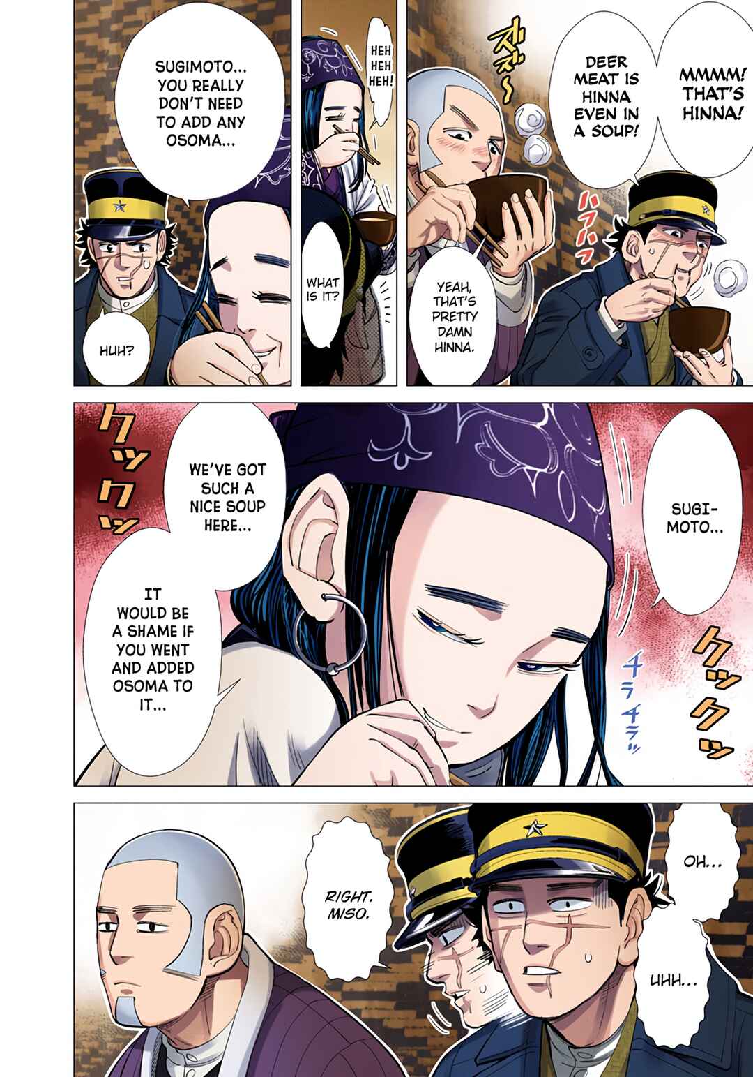 Page 8 Chapter 30 Golden Kamuy (Official Colored)