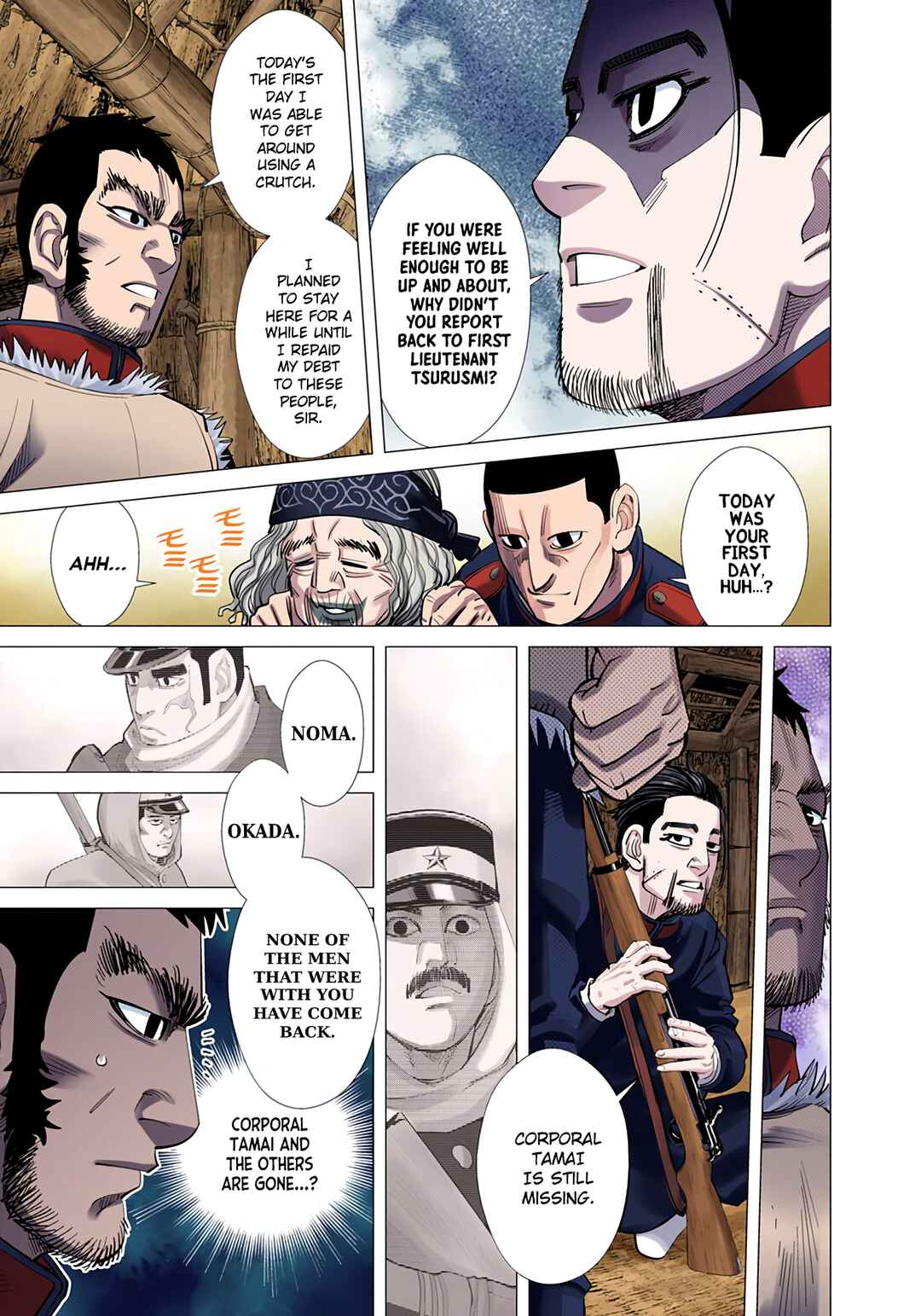 Page 3 Chapter 43 Golden Kamuy (Official Colored)