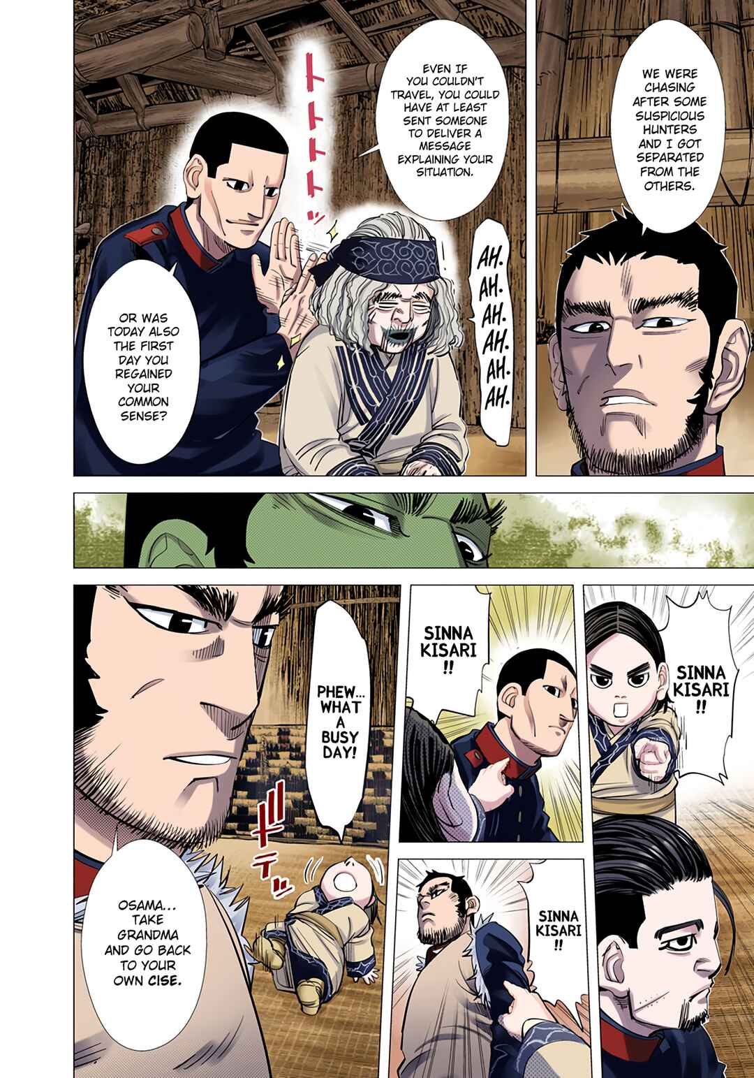 Page 4 Chapter 43 Golden Kamuy (Official Colored)