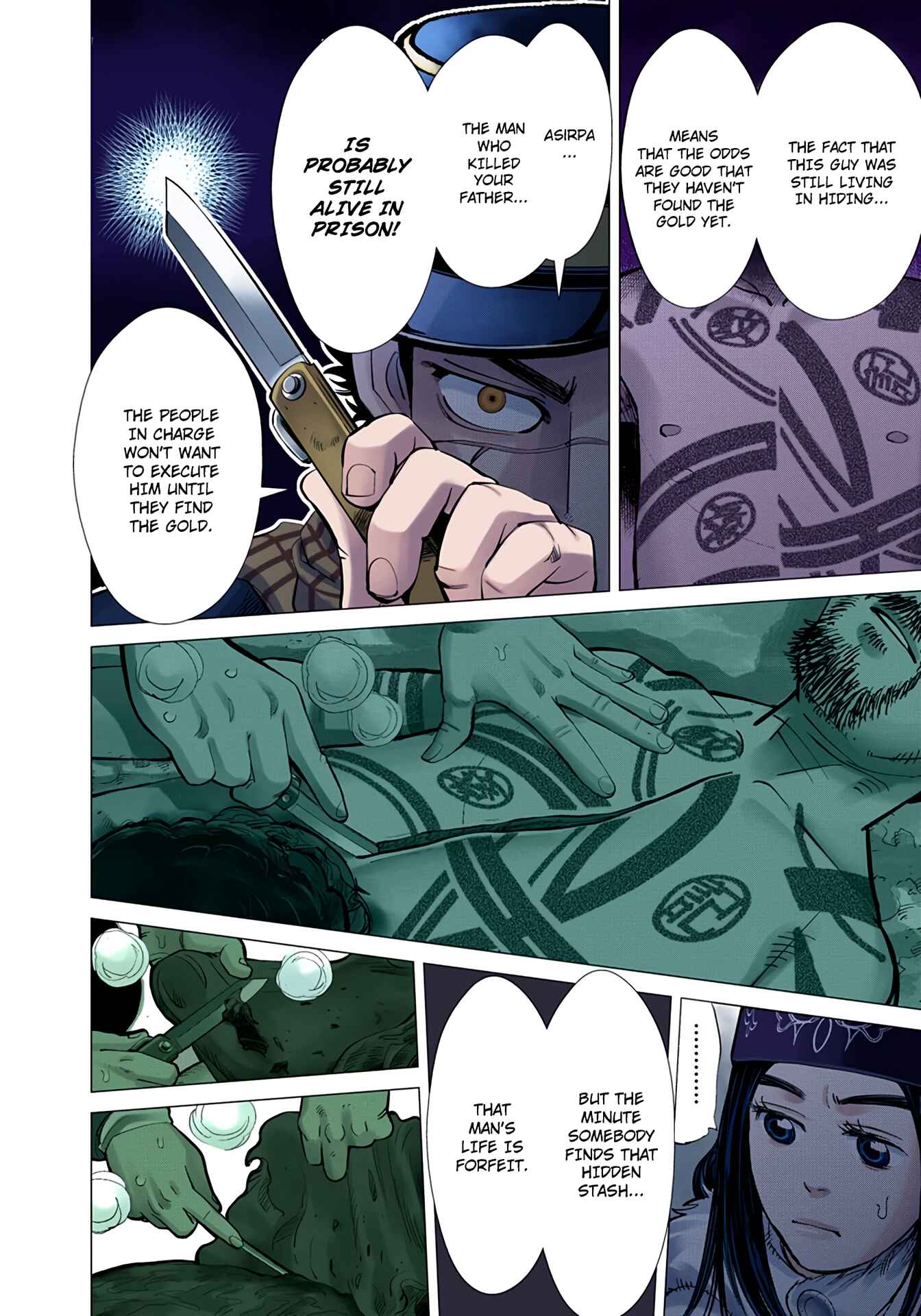 Page 28 Chapter 2 Golden Kamuy (Official Colored)