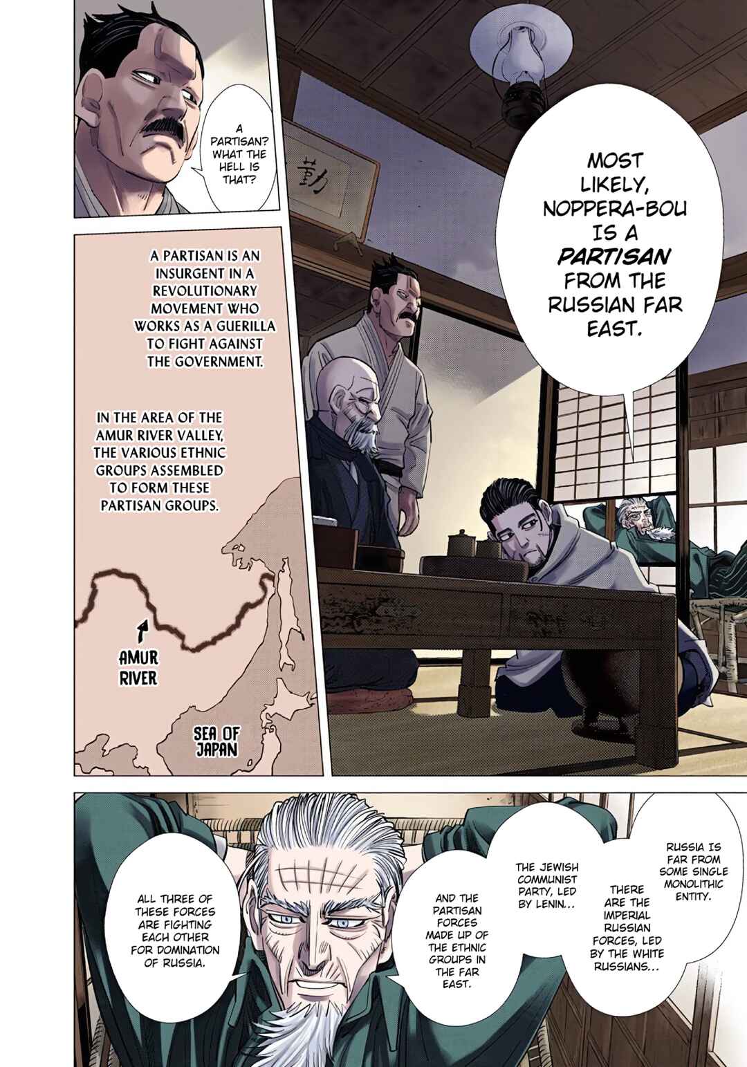 Page 12 Chapter 70 Golden Kamuy (Official Colored)