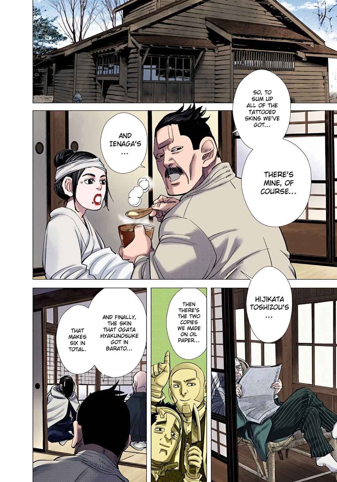 Page 8 Chapter 70 Golden Kamuy (Official Colored)