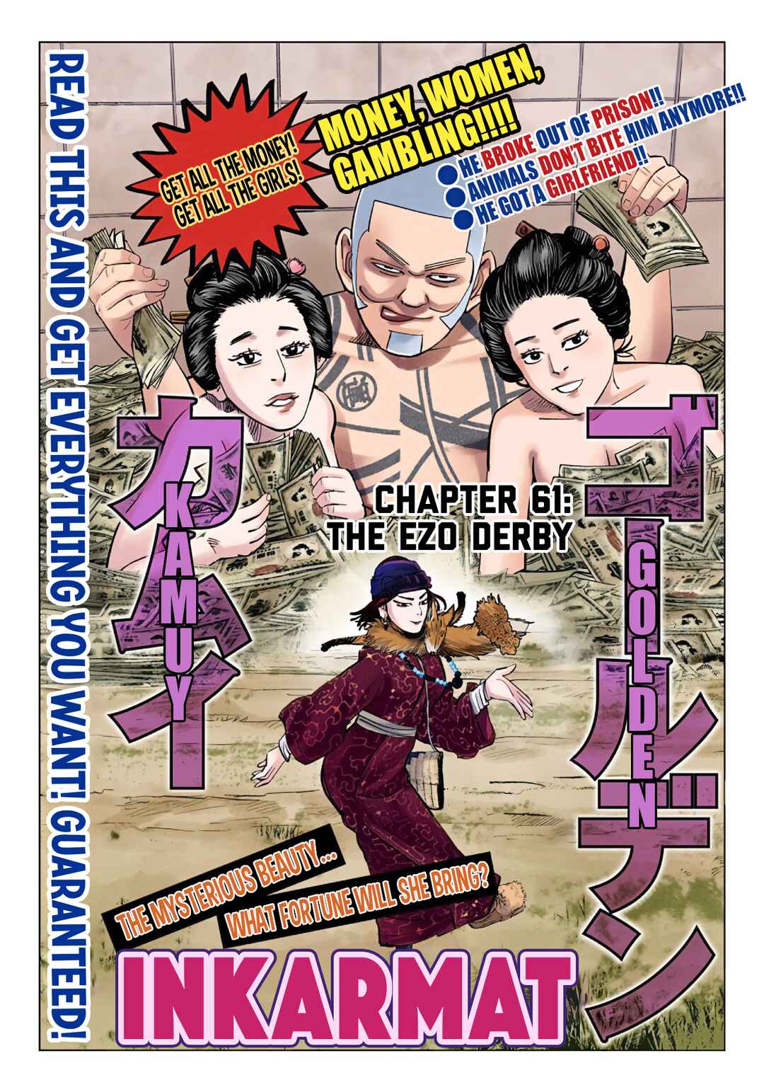 Page 1 Chapter 61 Golden Kamuy (Official Colored)