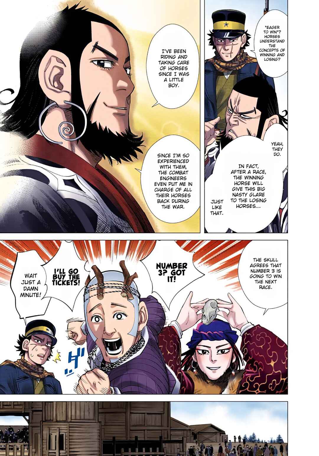 Page 13 Chapter 61 Golden Kamuy (Official Colored)