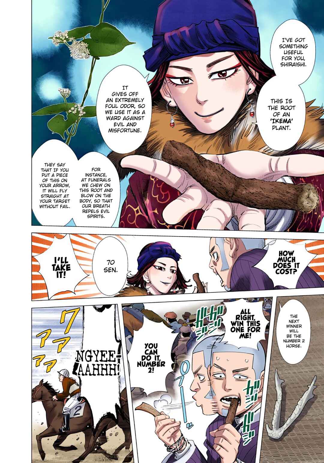 Page 8 Chapter 61 Golden Kamuy (Official Colored)