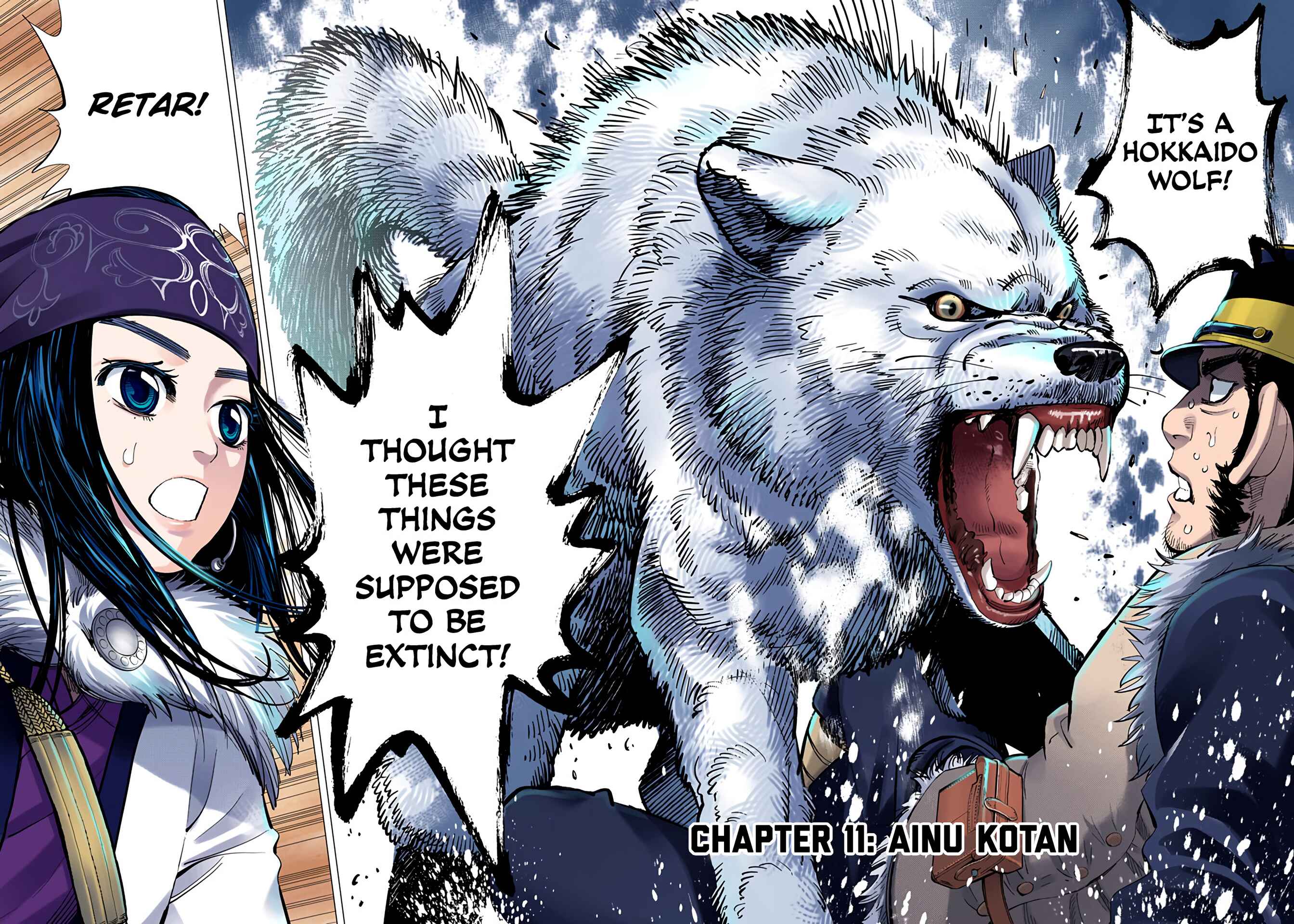 Page 2 Chapter 11 Golden Kamuy (Official Colored)