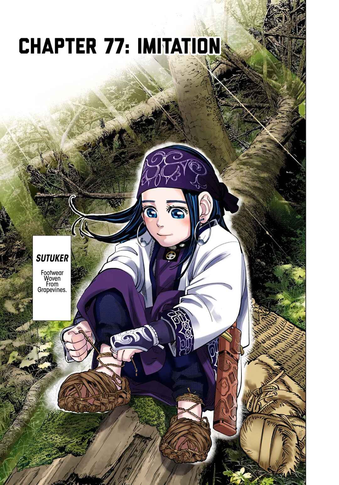 Page 1 Chapter 77 Golden Kamuy (Official Colored)