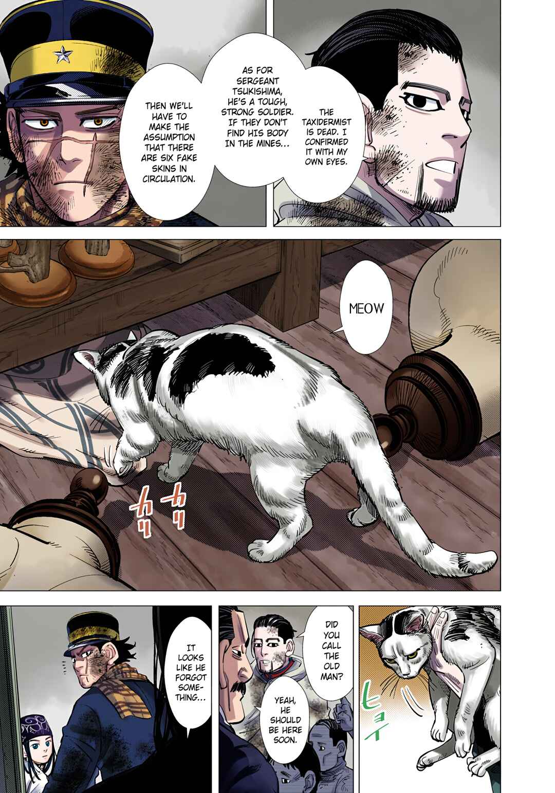 Page 11 Chapter 80 Golden Kamuy (Official Colored)