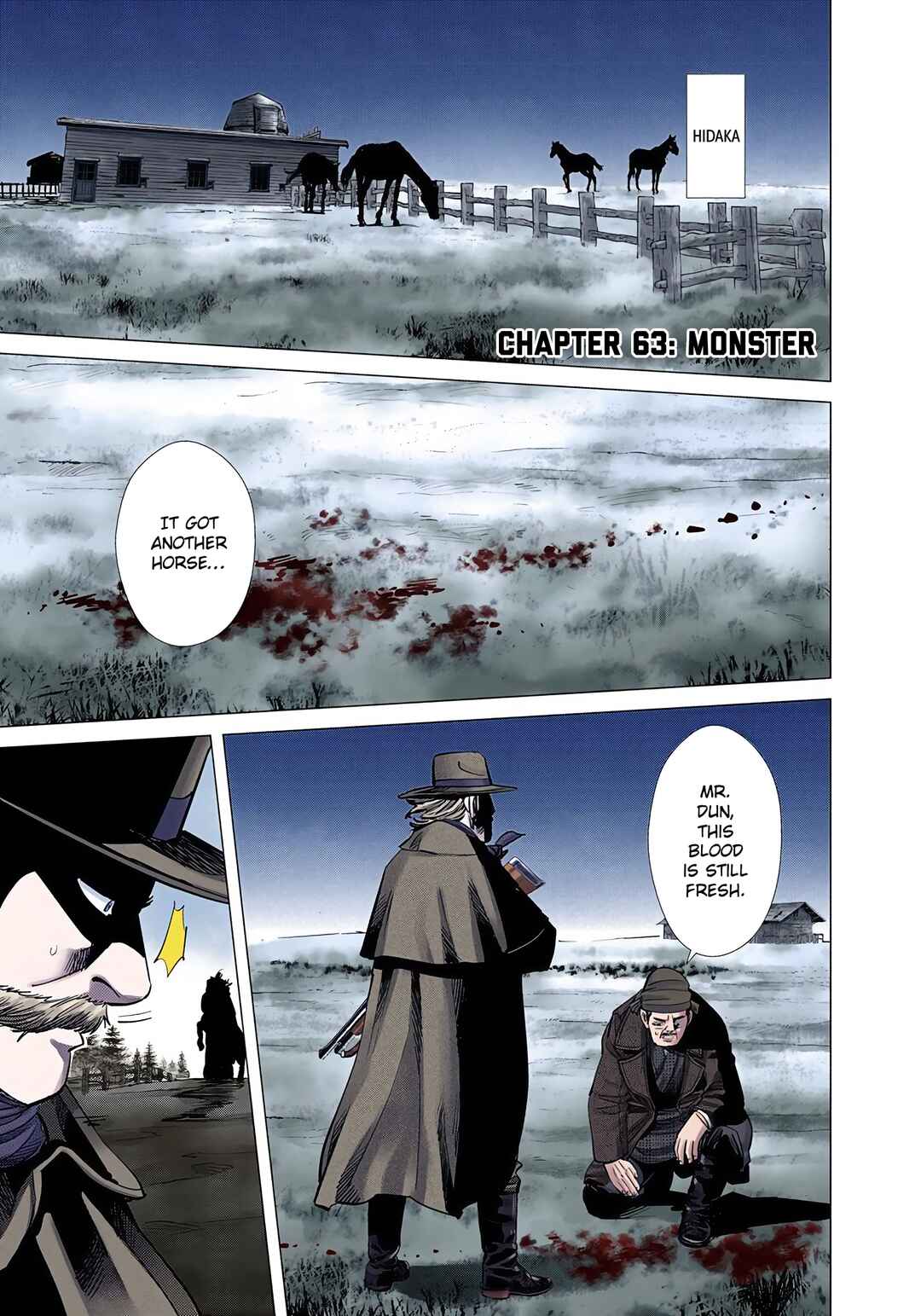 Page 1 Chapter 63 Golden Kamuy (Official Colored)
