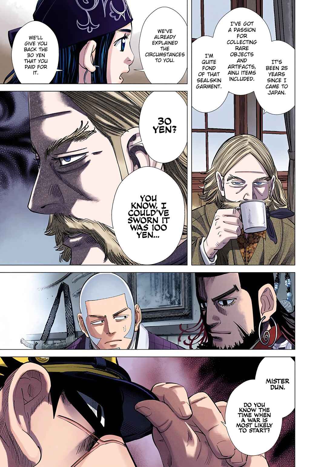 Page 16 Chapter 63 Golden Kamuy (Official Colored)