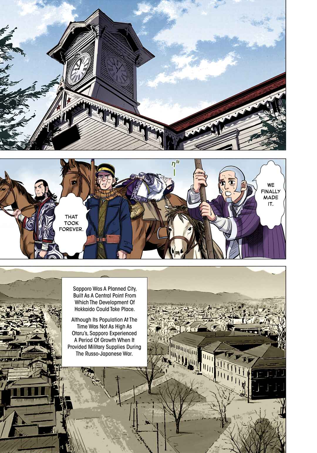 Page 15 Chapter 50 Golden Kamuy (Official Colored)