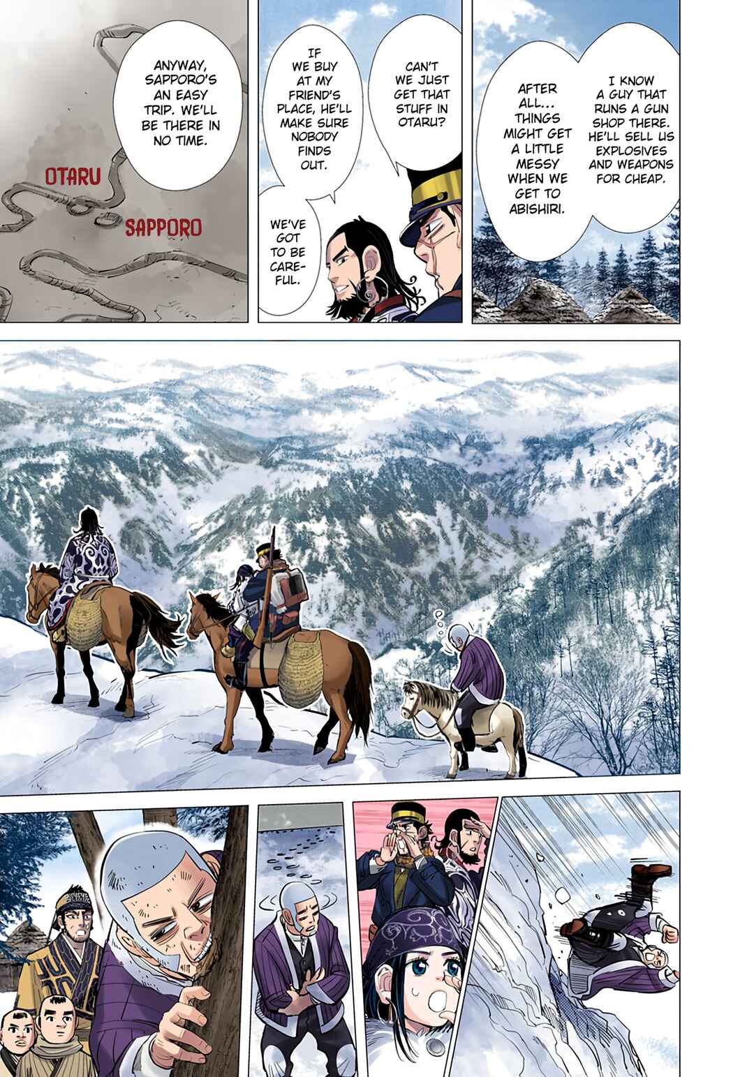 Page 7 Chapter 50 Golden Kamuy (Official Colored)