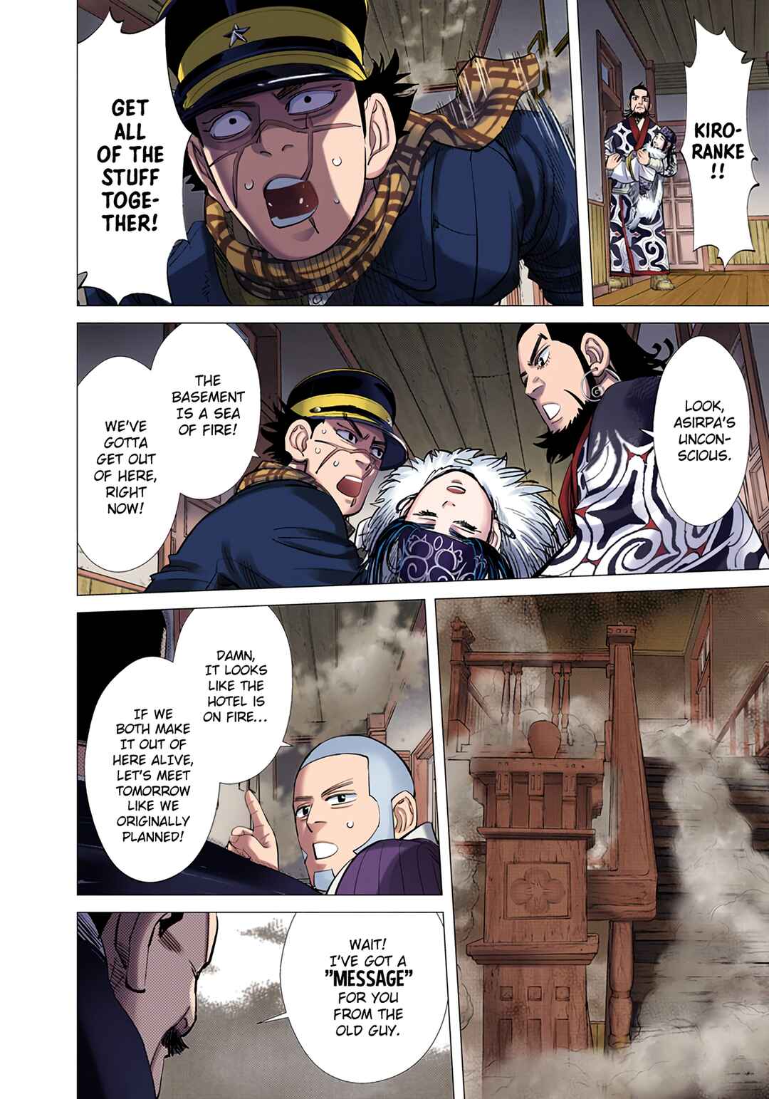 Page 8 Chapter 54 Golden Kamuy (Official Colored)