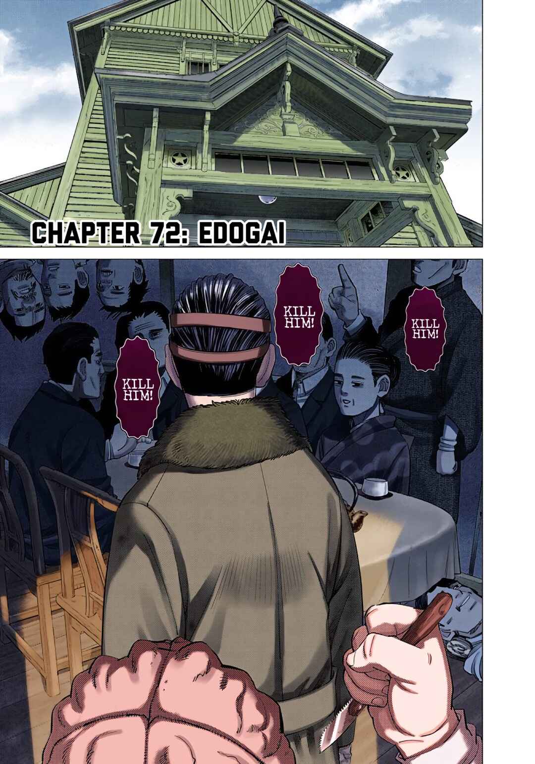 Page 1 Chapter 72 Golden Kamuy (Official Colored)