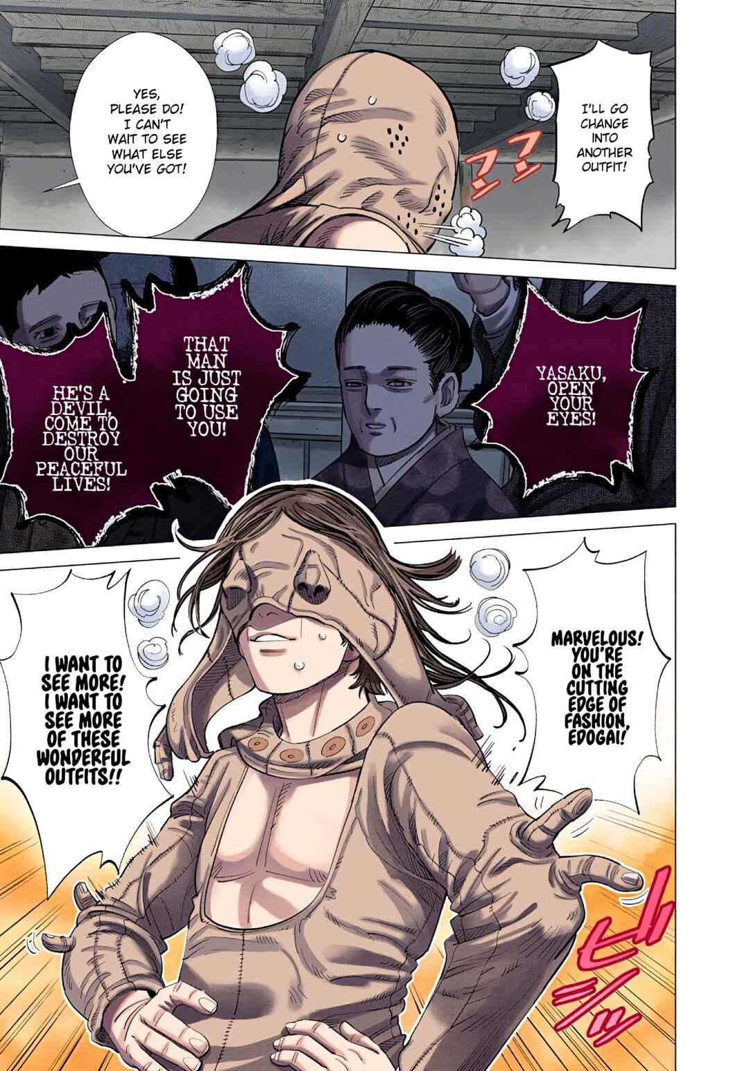 Page 9 Chapter 72 Golden Kamuy (Official Colored)