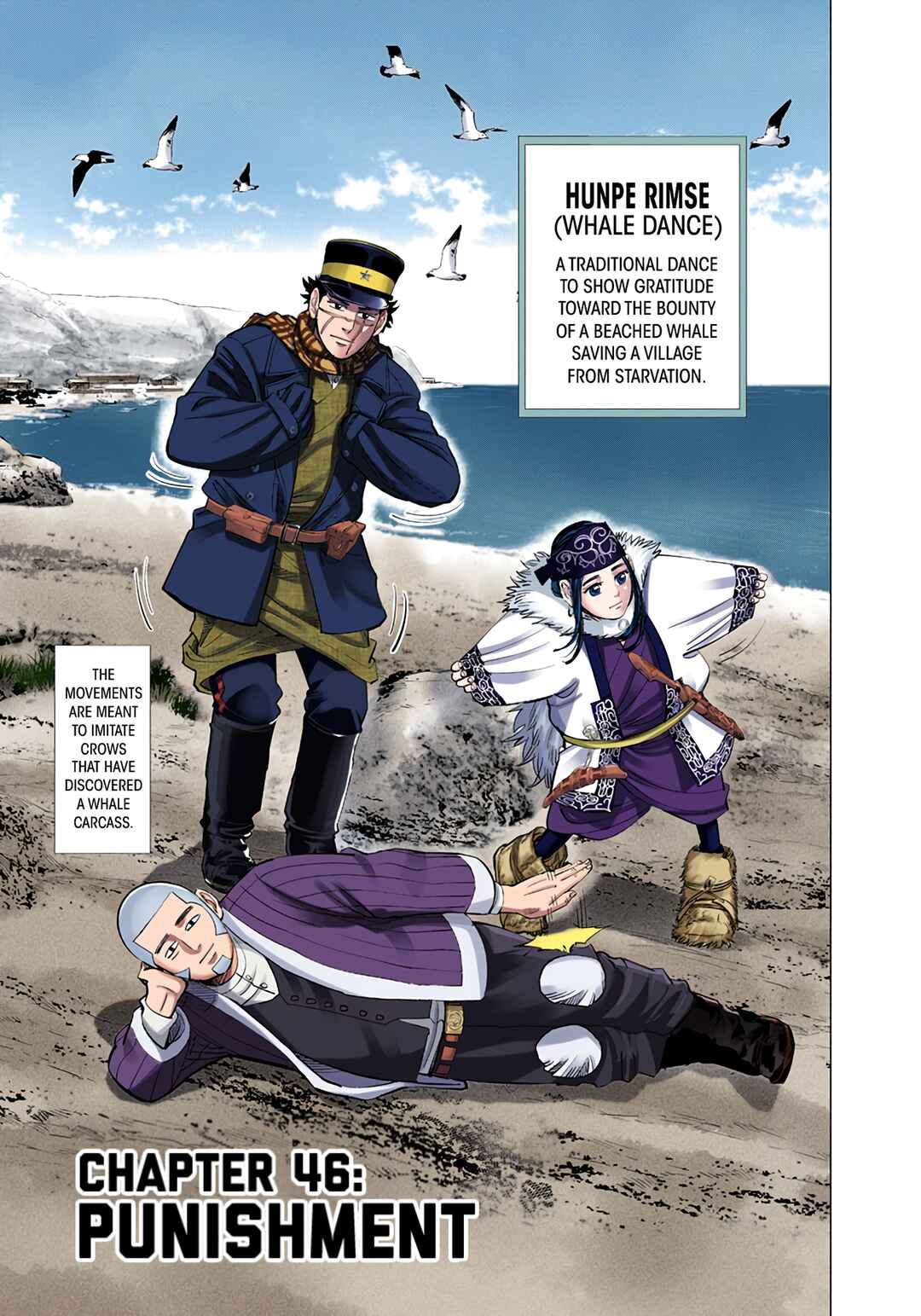 Page 1 Chapter 46 Golden Kamuy (Official Colored)