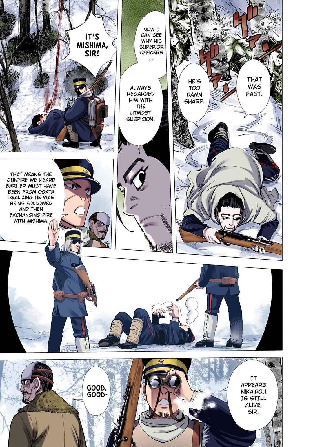Page 8 Chapter 46 Golden Kamuy (Official Colored)