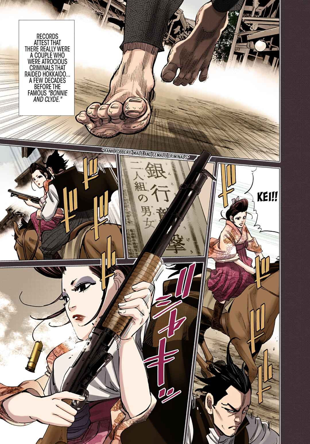 Page 14 Chapter 102 Golden Kamuy (Official Colored)