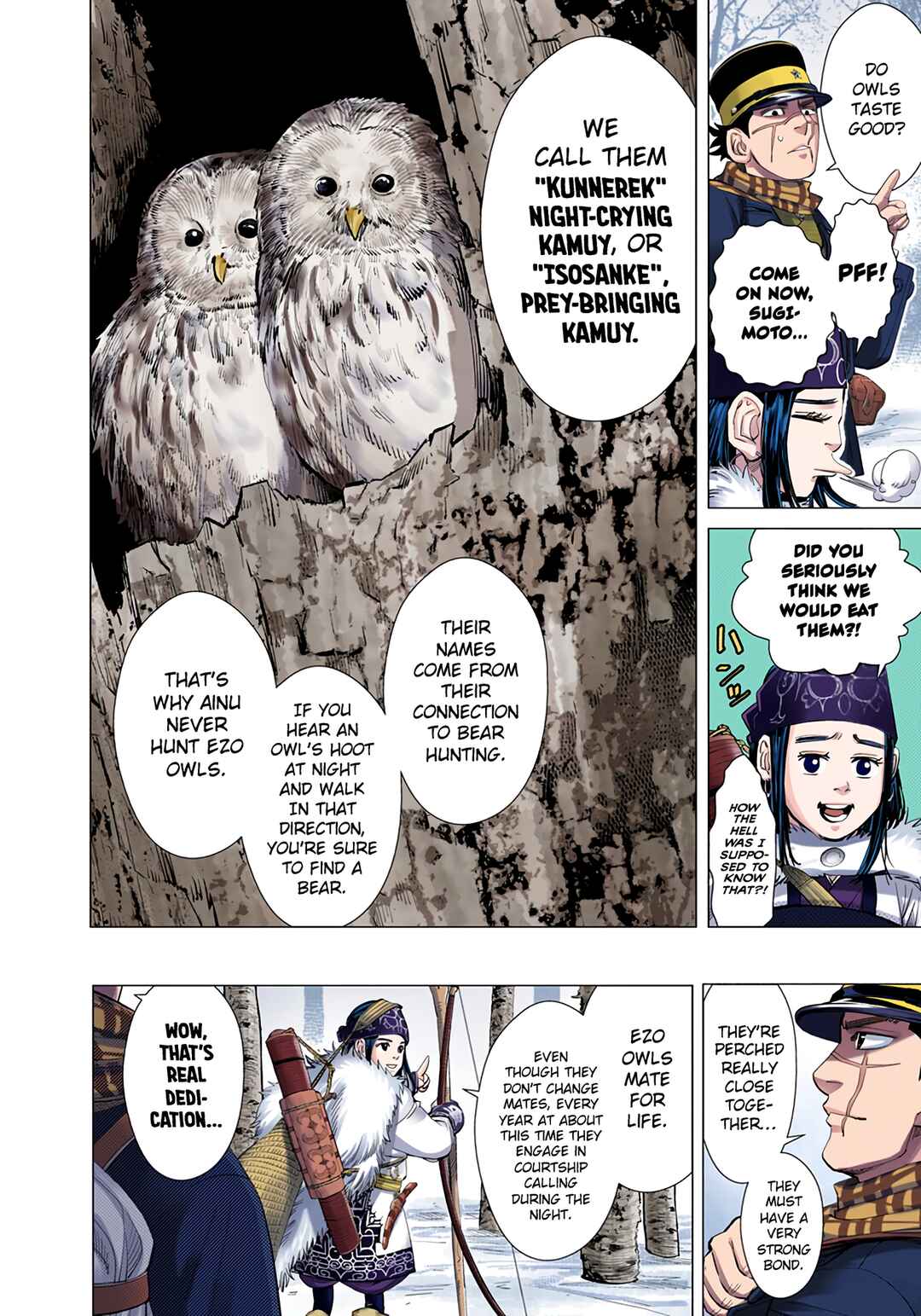 Page 4 Chapter 35 Golden Kamuy (Official Colored)
