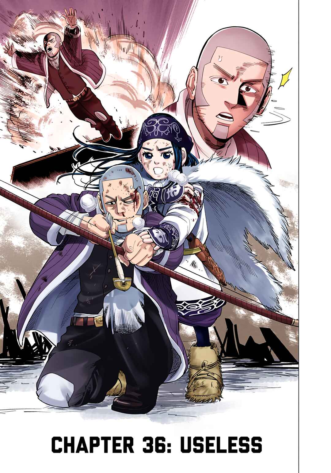 Page 1 Chapter 36 Golden Kamuy (Official Colored)