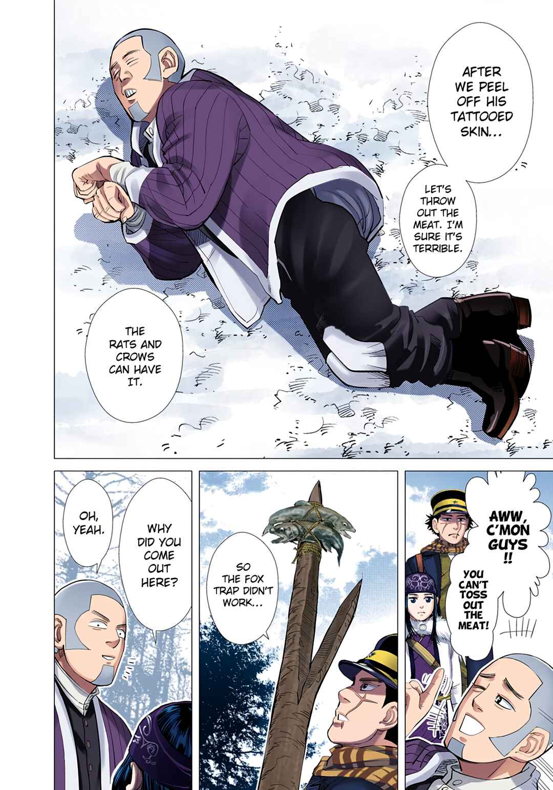 Page 2 Chapter 36 Golden Kamuy (Official Colored)
