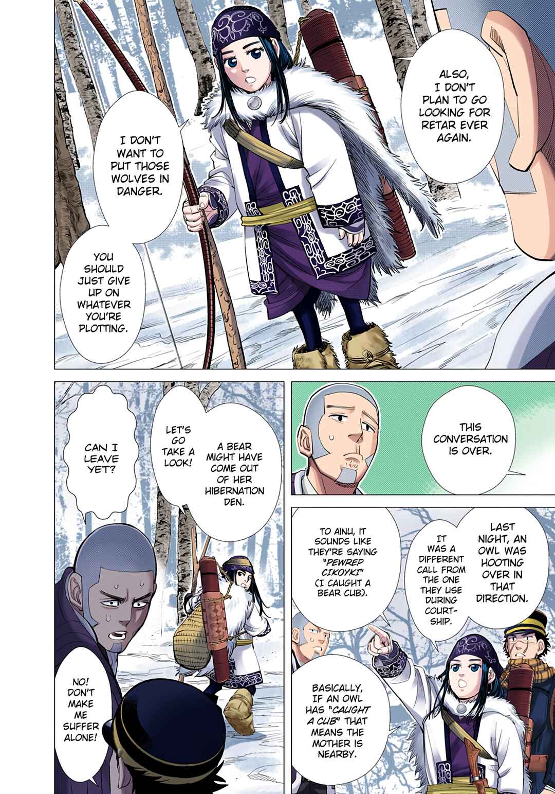 Page 4 Chapter 36 Golden Kamuy (Official Colored)