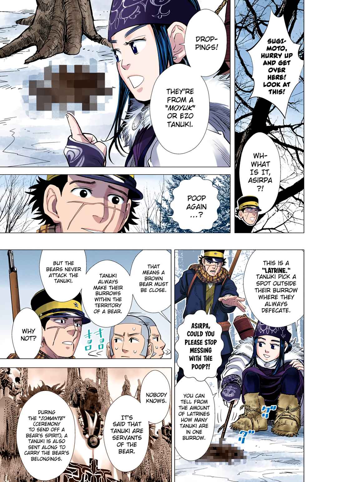Page 5 Chapter 36 Golden Kamuy (Official Colored)