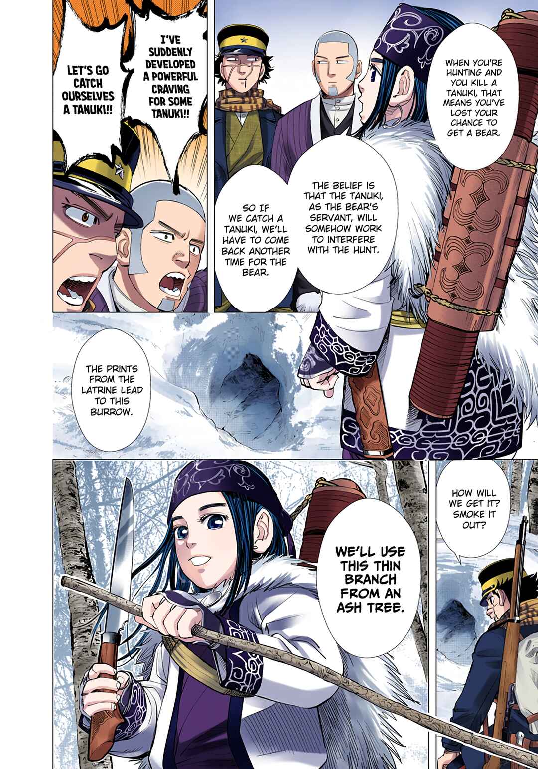 Page 6 Chapter 36 Golden Kamuy (Official Colored)