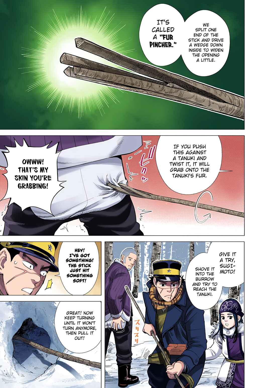 Page 7 Chapter 36 Golden Kamuy (Official Colored)