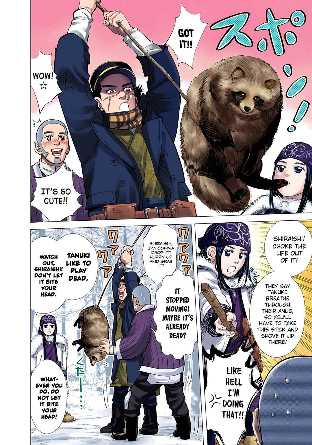 Page 8 Chapter 36 Golden Kamuy (Official Colored)