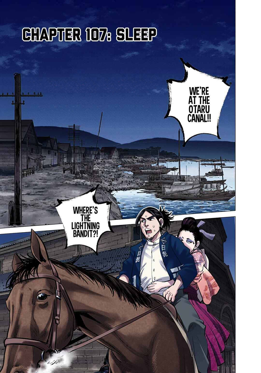 Page 1 Chapter 107 Golden Kamuy (Official Colored)