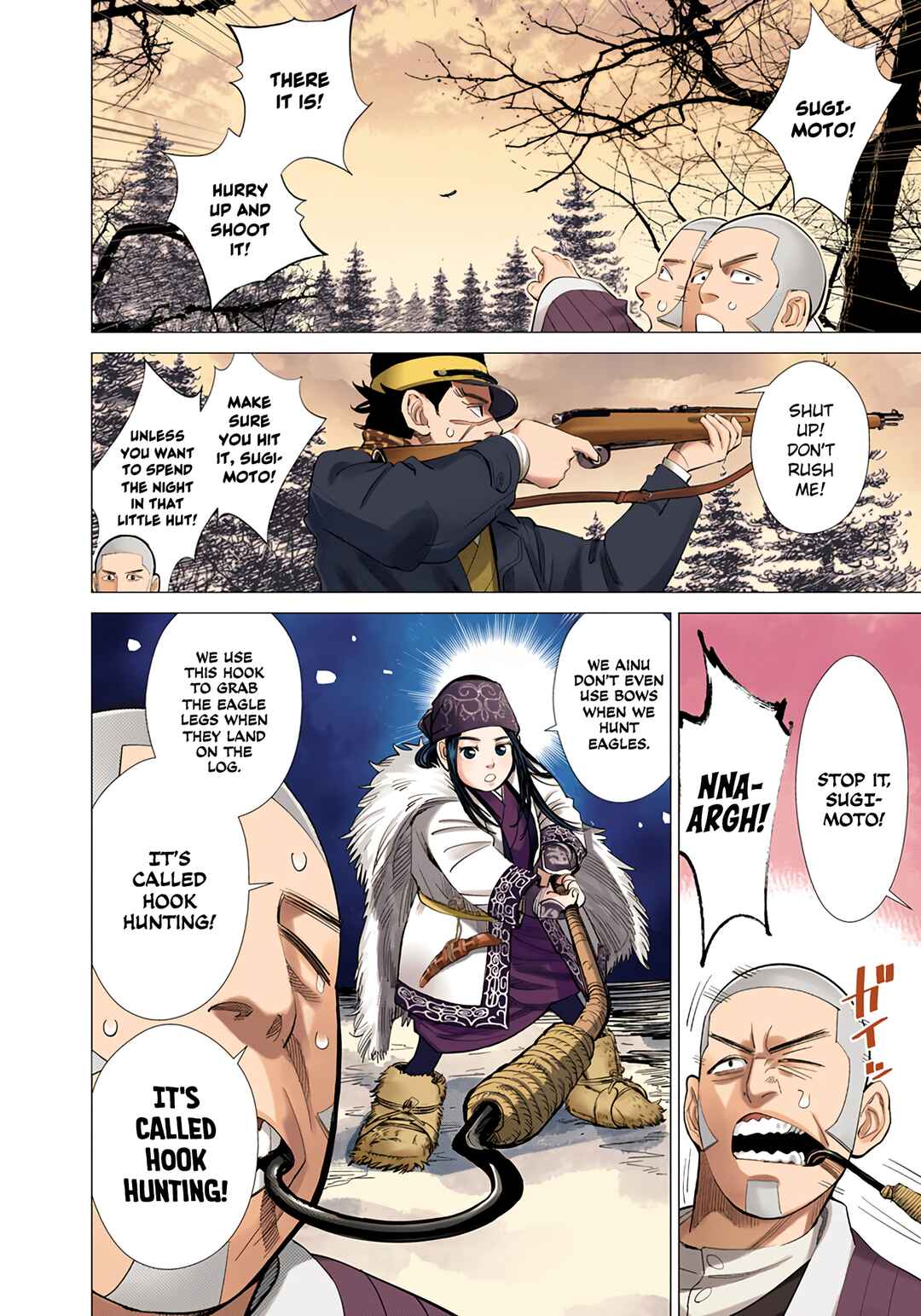 Page 4 Chapter 32 Golden Kamuy (Official Colored)