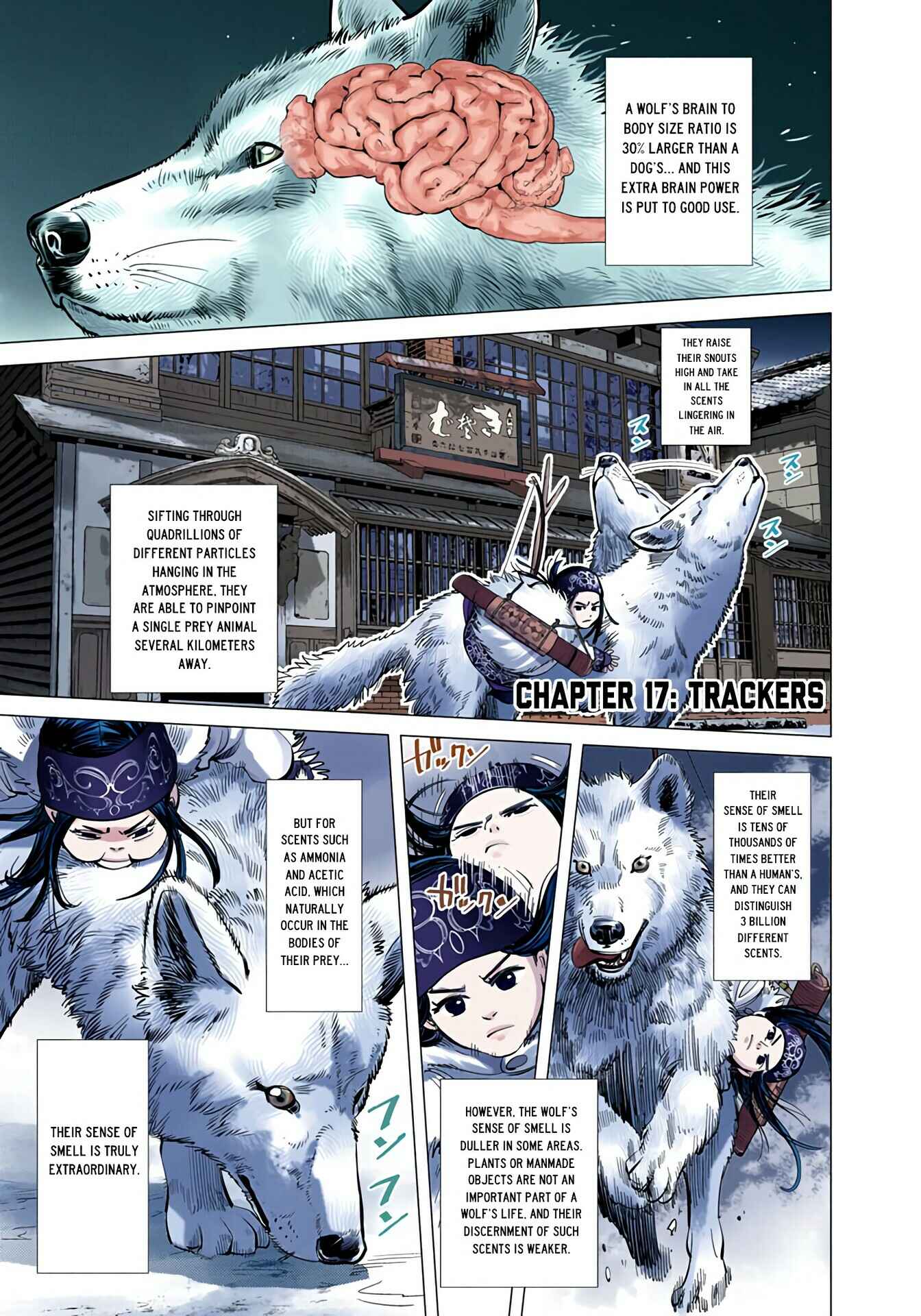 Page 1 Chapter 17 Golden Kamuy (Official Colored)