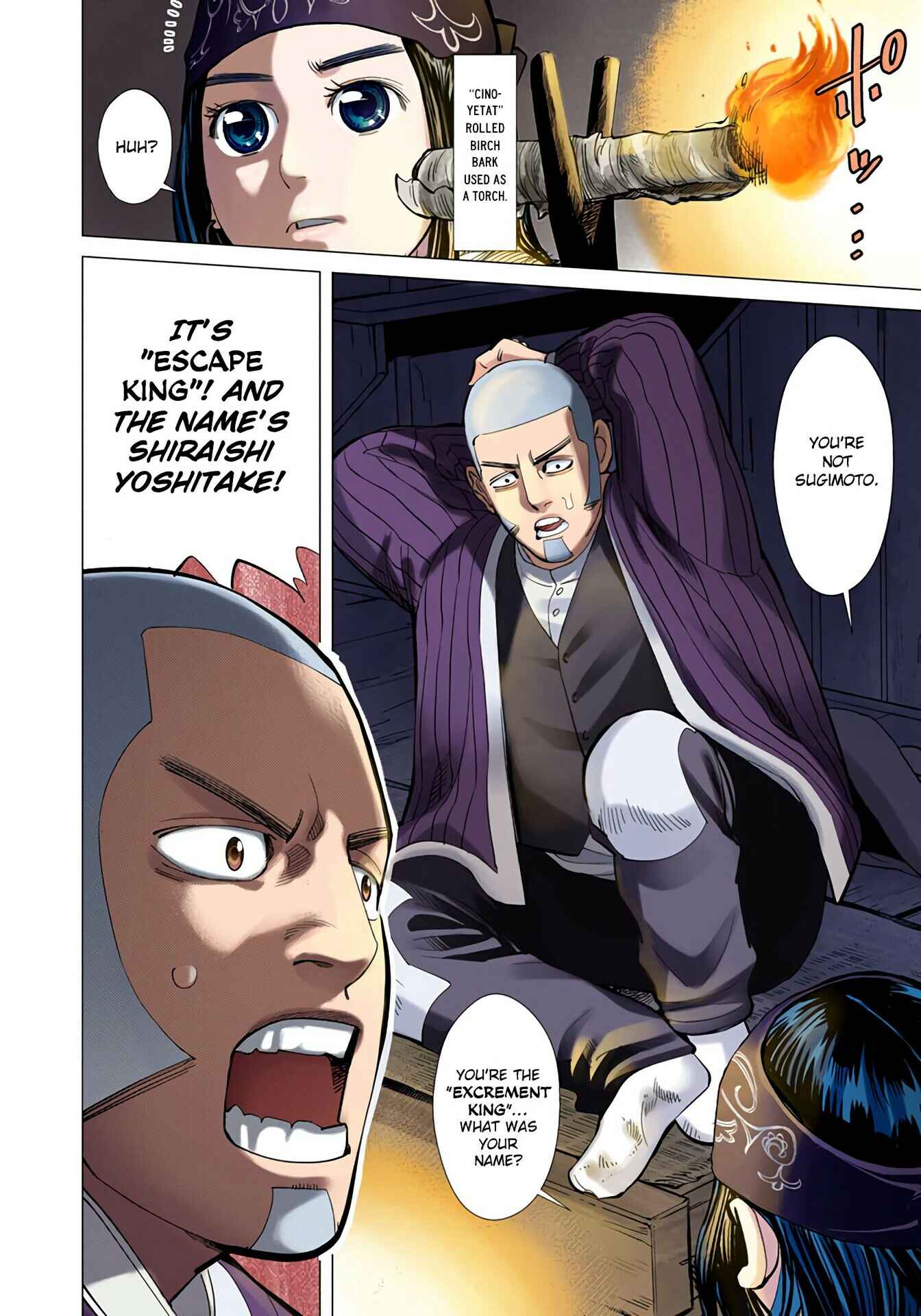 Page 4 Chapter 17 Golden Kamuy (Official Colored)