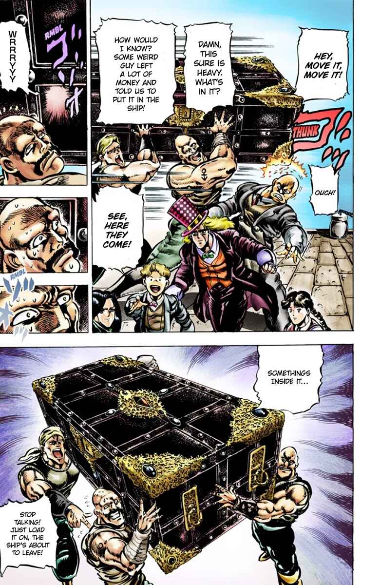 Page 19 Chapter 41 JoJos Bizarre Adventure, Part 1: Phantom Blood (Official Colored)