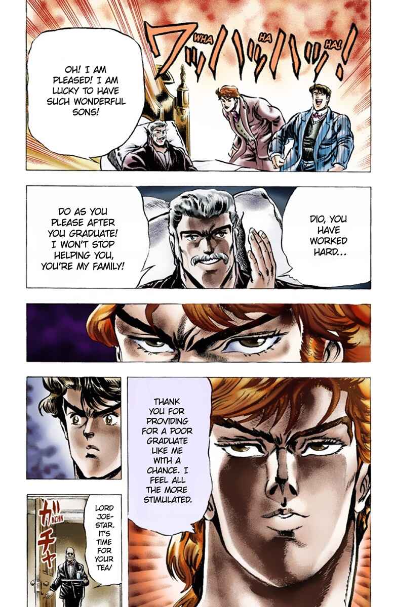 Page 15 Chapter 6 JoJos Bizarre Adventure, Part 1: Phantom Blood (Official Colored)