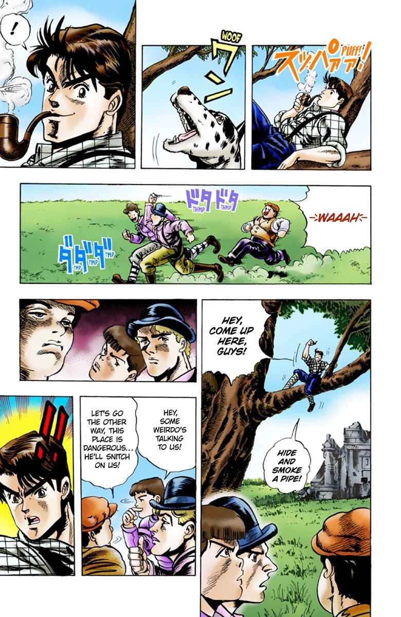 Page 8 Chapter 3 JoJos Bizarre Adventure, Part 1: Phantom Blood (Official Colored)