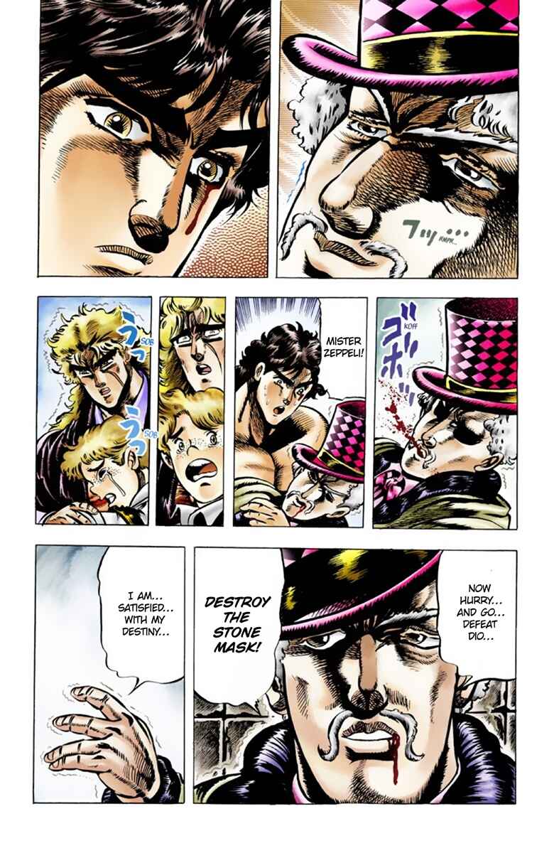 Page 14 Chapter 35 JoJos Bizarre Adventure, Part 1: Phantom Blood (Official Colored)