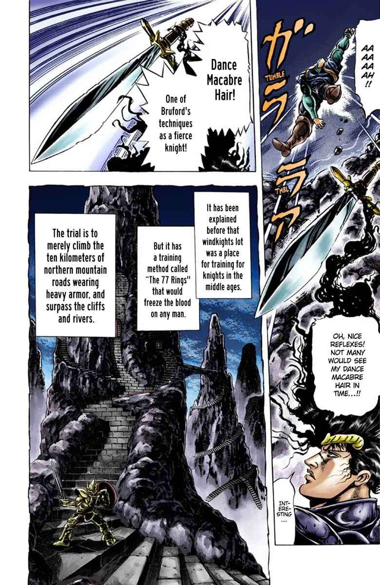 Page 9 Chapter 28 JoJos Bizarre Adventure, Part 1: Phantom Blood (Official Colored)