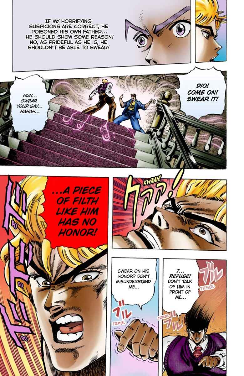 Page 14 Chapter 7 JoJos Bizarre Adventure, Part 1: Phantom Blood (Official Colored)