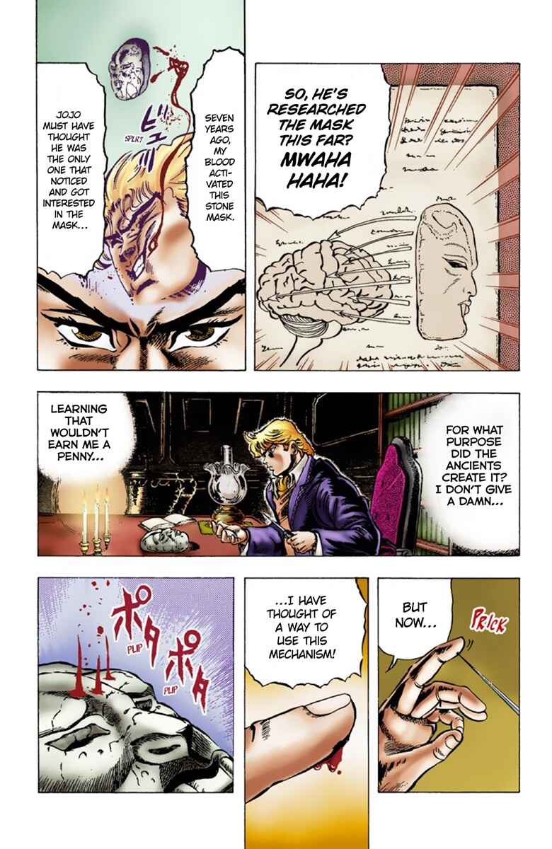 Page 8 Chapter 8 JoJos Bizarre Adventure, Part 1: Phantom Blood (Official Colored)