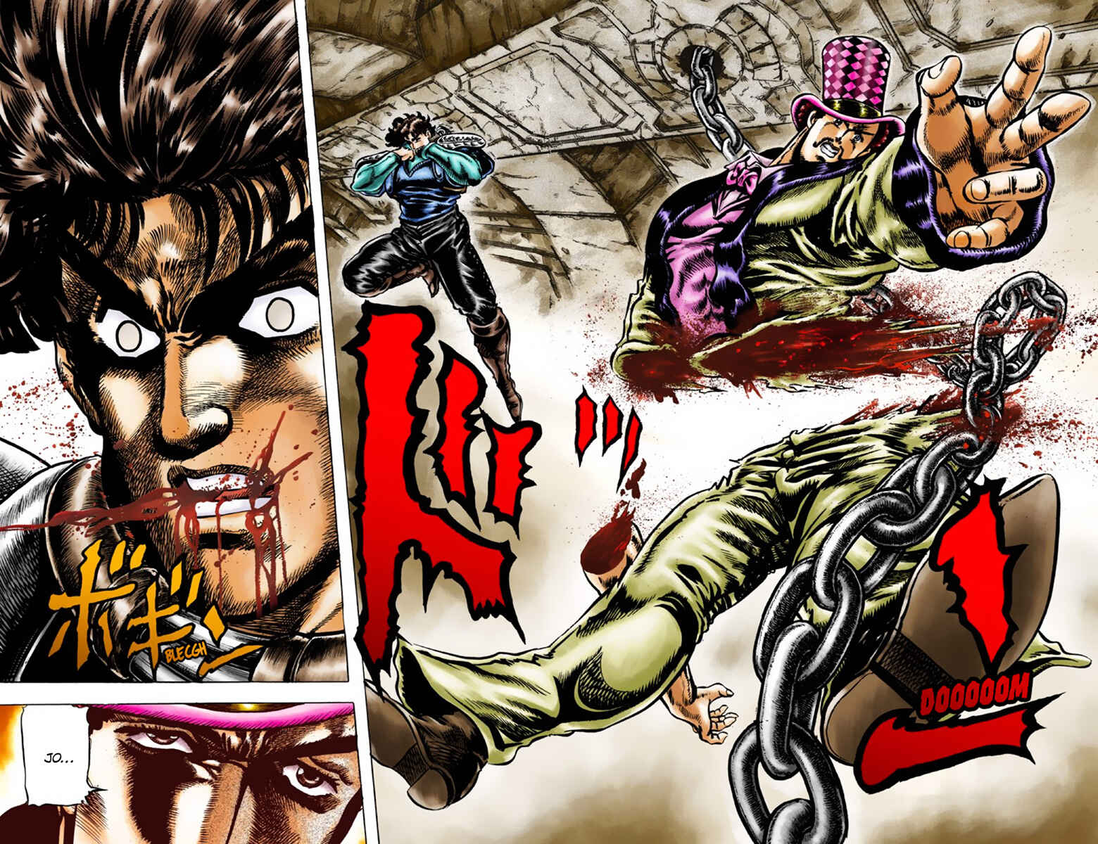 Page 14 Chapter 34 JoJos Bizarre Adventure, Part 1: Phantom Blood (Official Colored)