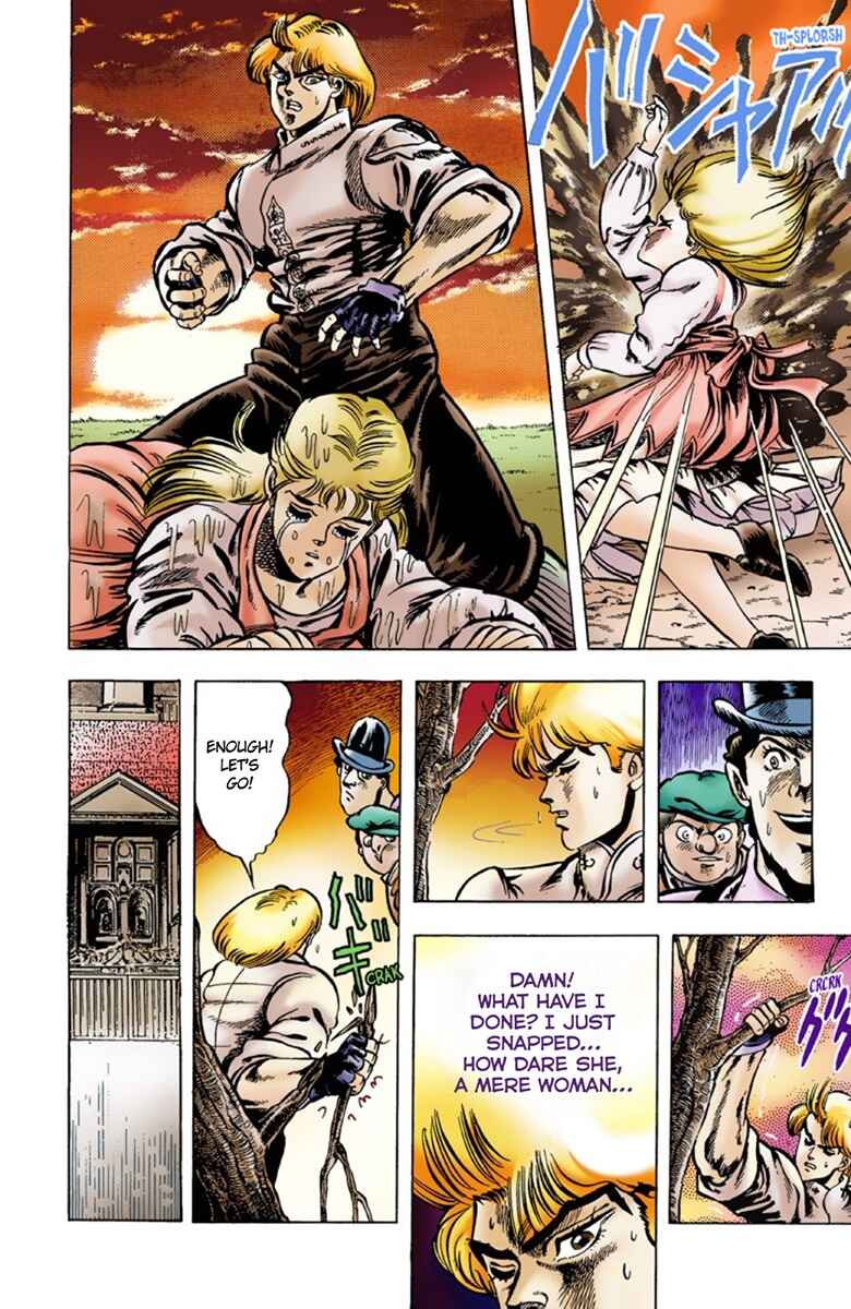Page 7 Chapter 4 JoJos Bizarre Adventure, Part 1: Phantom Blood (Official Colored)