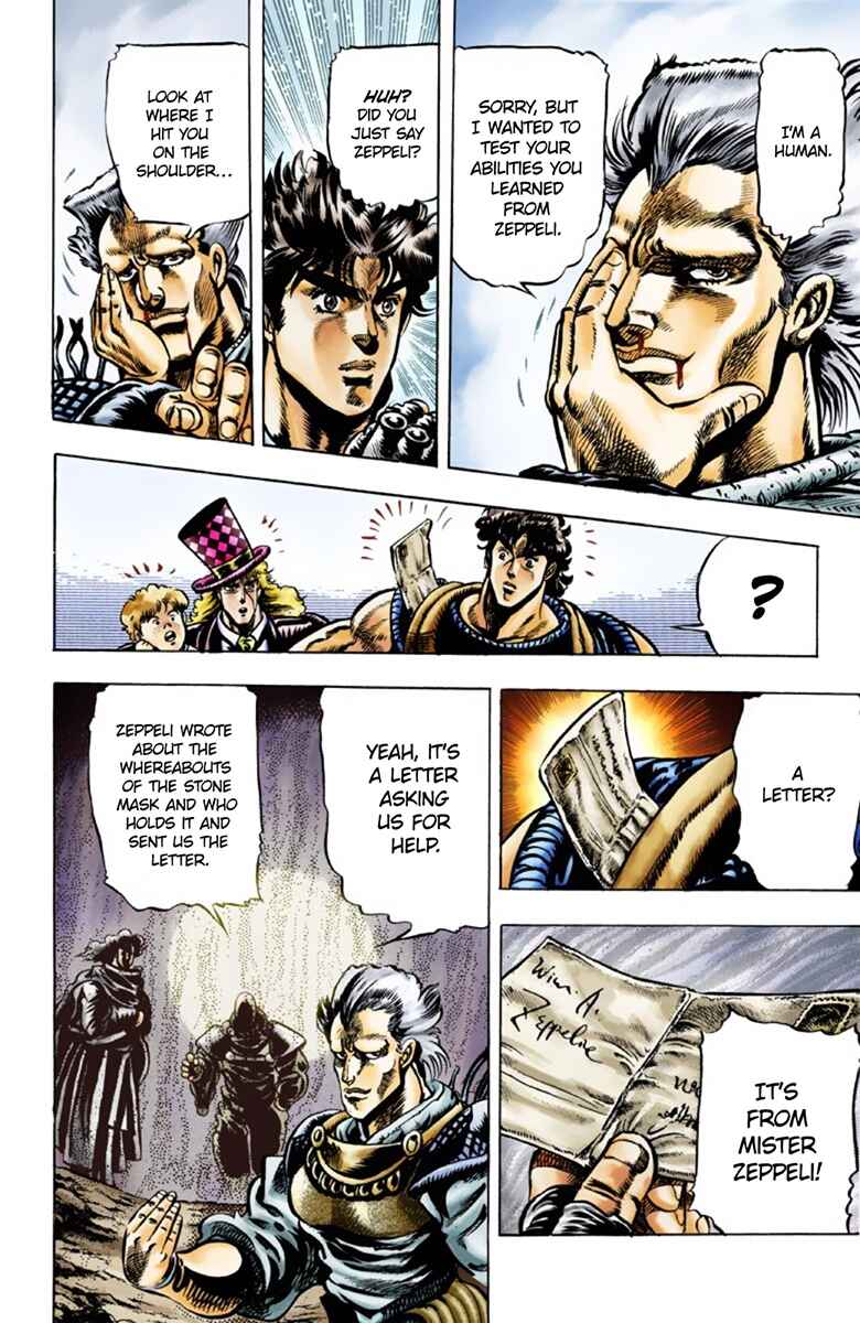 Page 14 Chapter 36 JoJos Bizarre Adventure, Part 1: Phantom Blood (Official Colored)