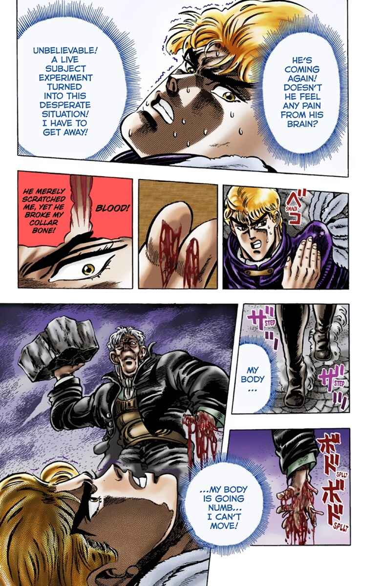 Page 13 Chapter 10 JoJos Bizarre Adventure, Part 1: Phantom Blood (Official Colored)