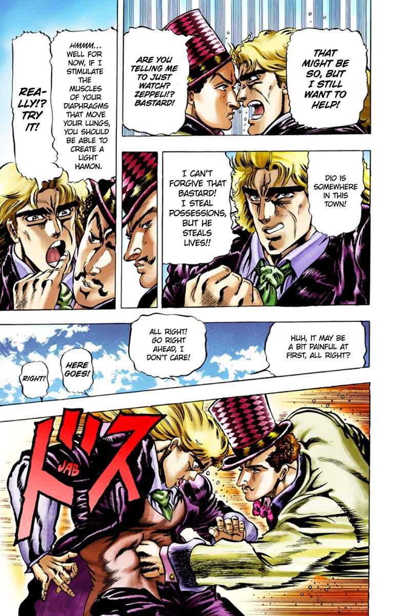 Page 4 Chapter 24 JoJos Bizarre Adventure, Part 1: Phantom Blood (Official Colored)