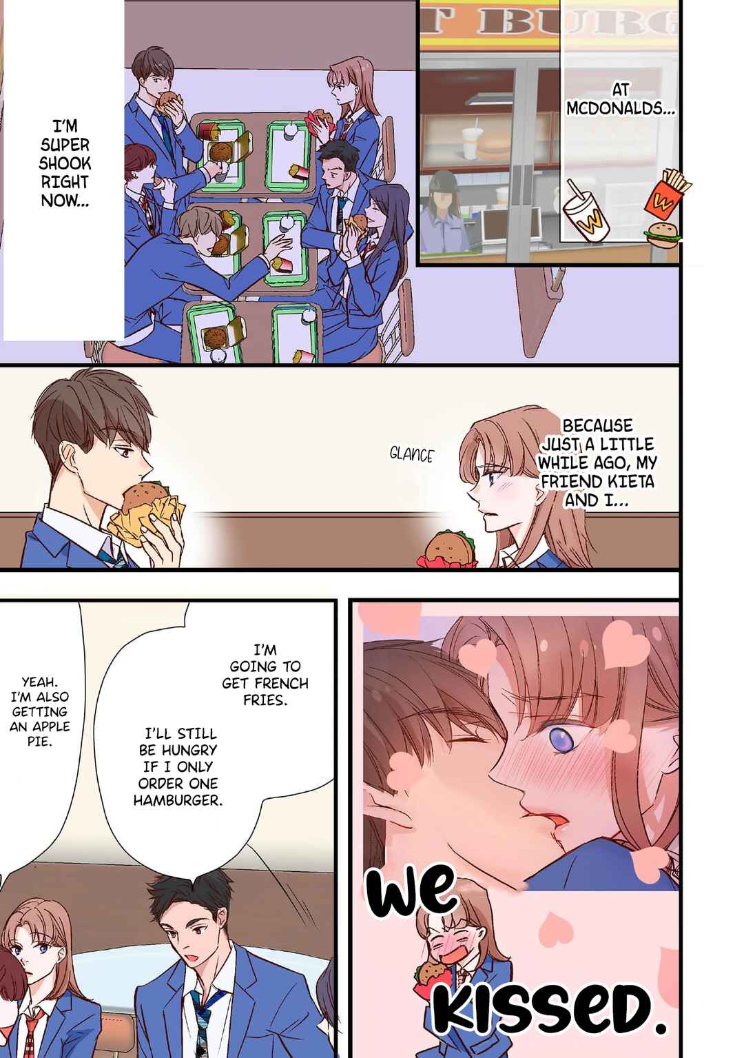 Page 3 Chapter 3 Tomodachi Nano ni Kiss o Shita