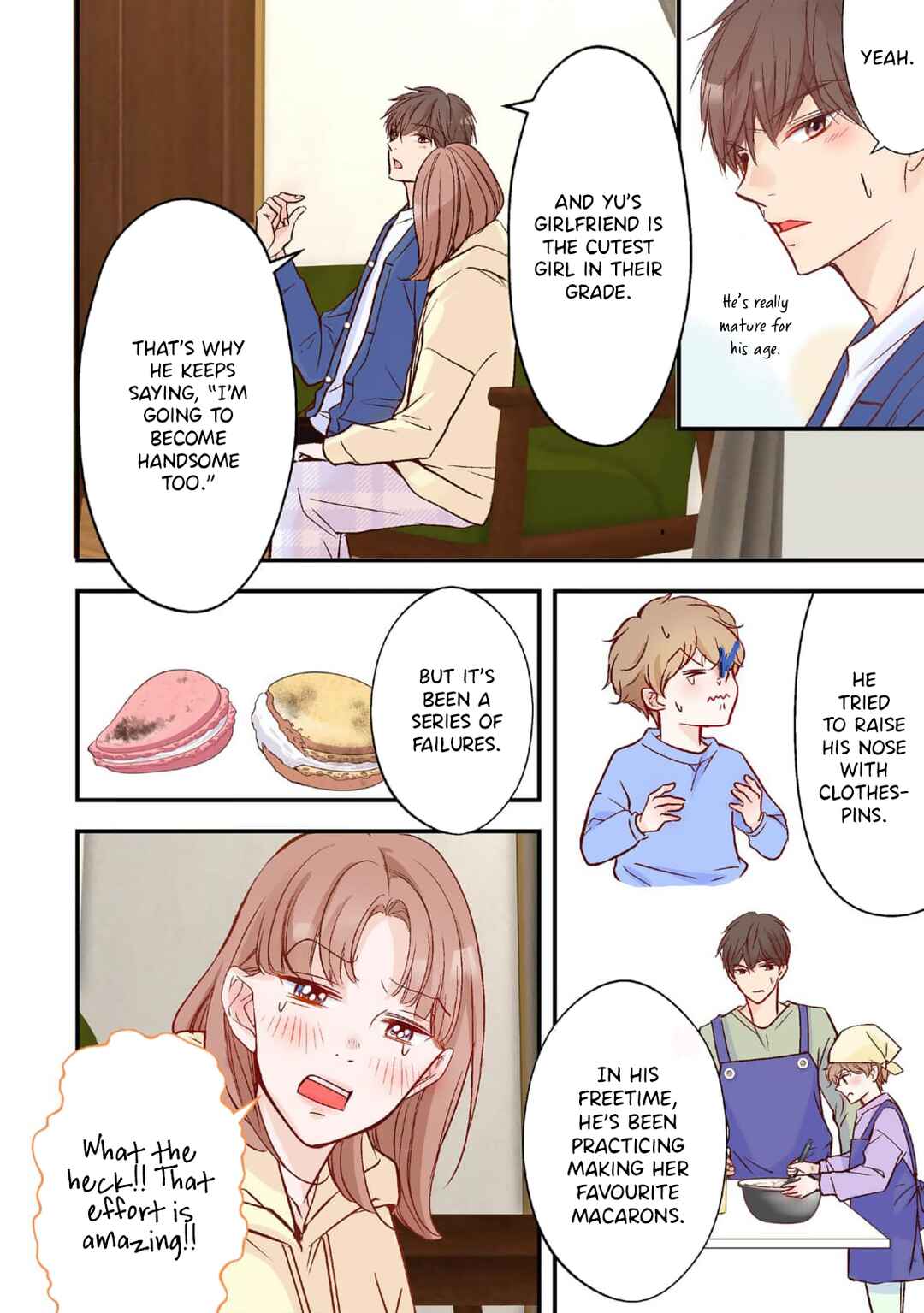 Page 6 Chapter 15 Tomodachi Nano ni Kiss o Shita