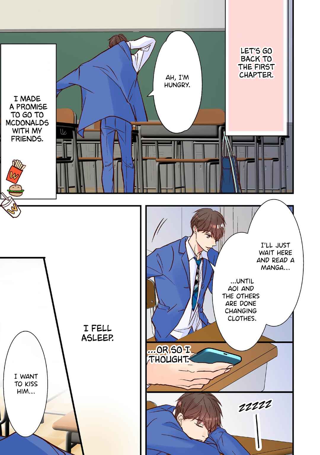 Page 3 Chapter 4.5 Tomodachi Nano ni Kiss o Shita